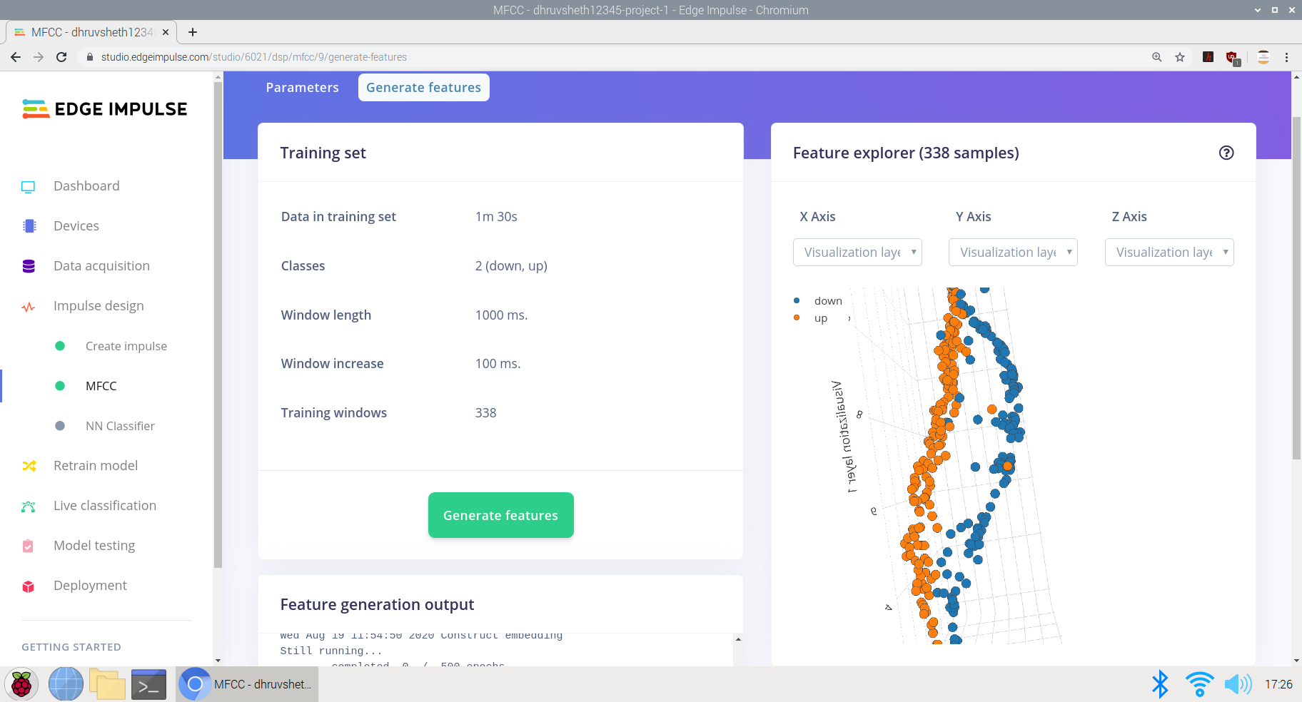 Spectrino: TinyML & IoT Touch-Free Solutions with Arduino Nano & ESP8266
