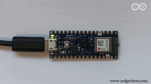 Spectrino: TinyML & IoT Touch-Free Solutions with Arduino Nano & ESP8266