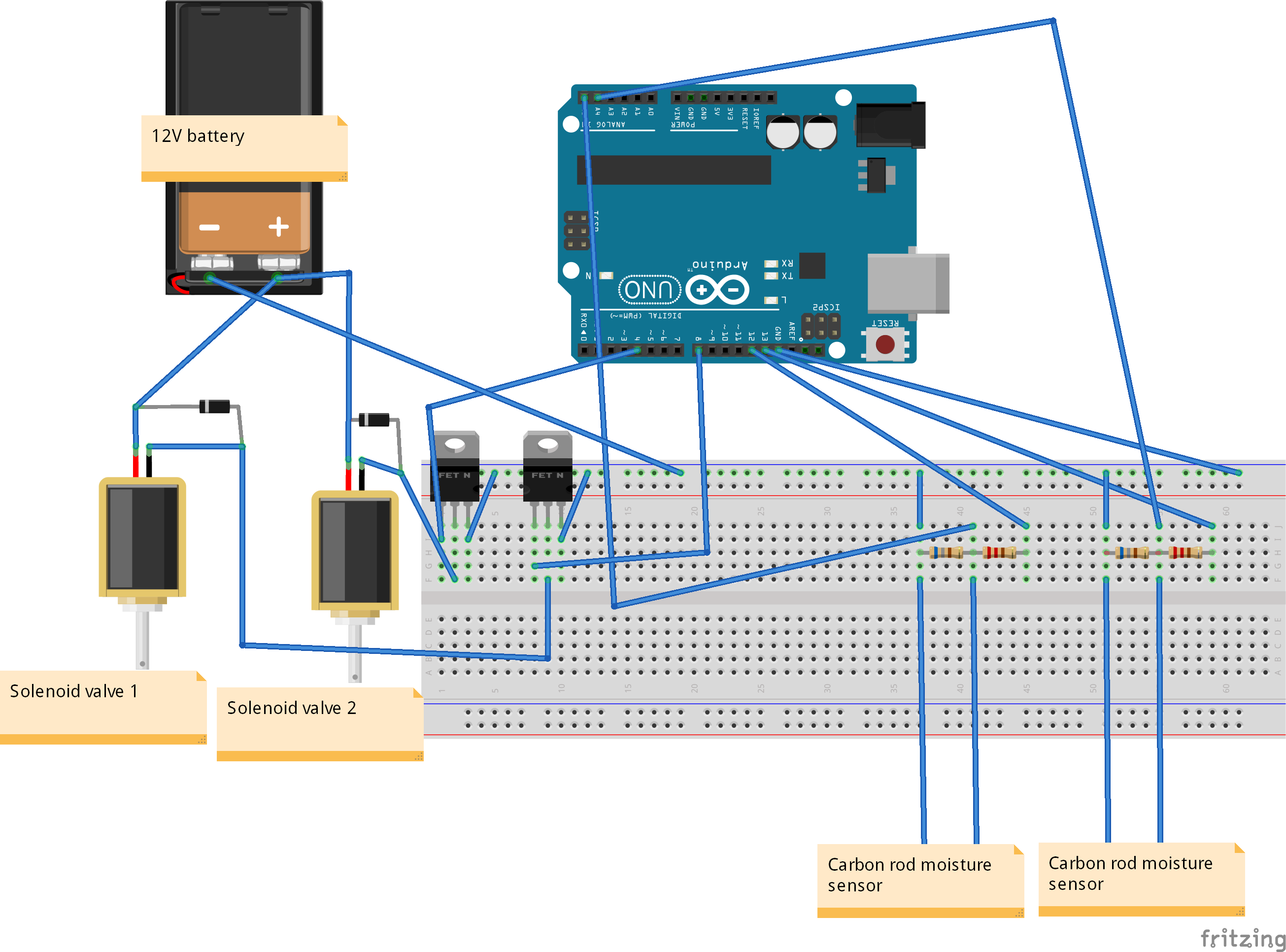 Smart Arduino-Driven Automatic Watering System