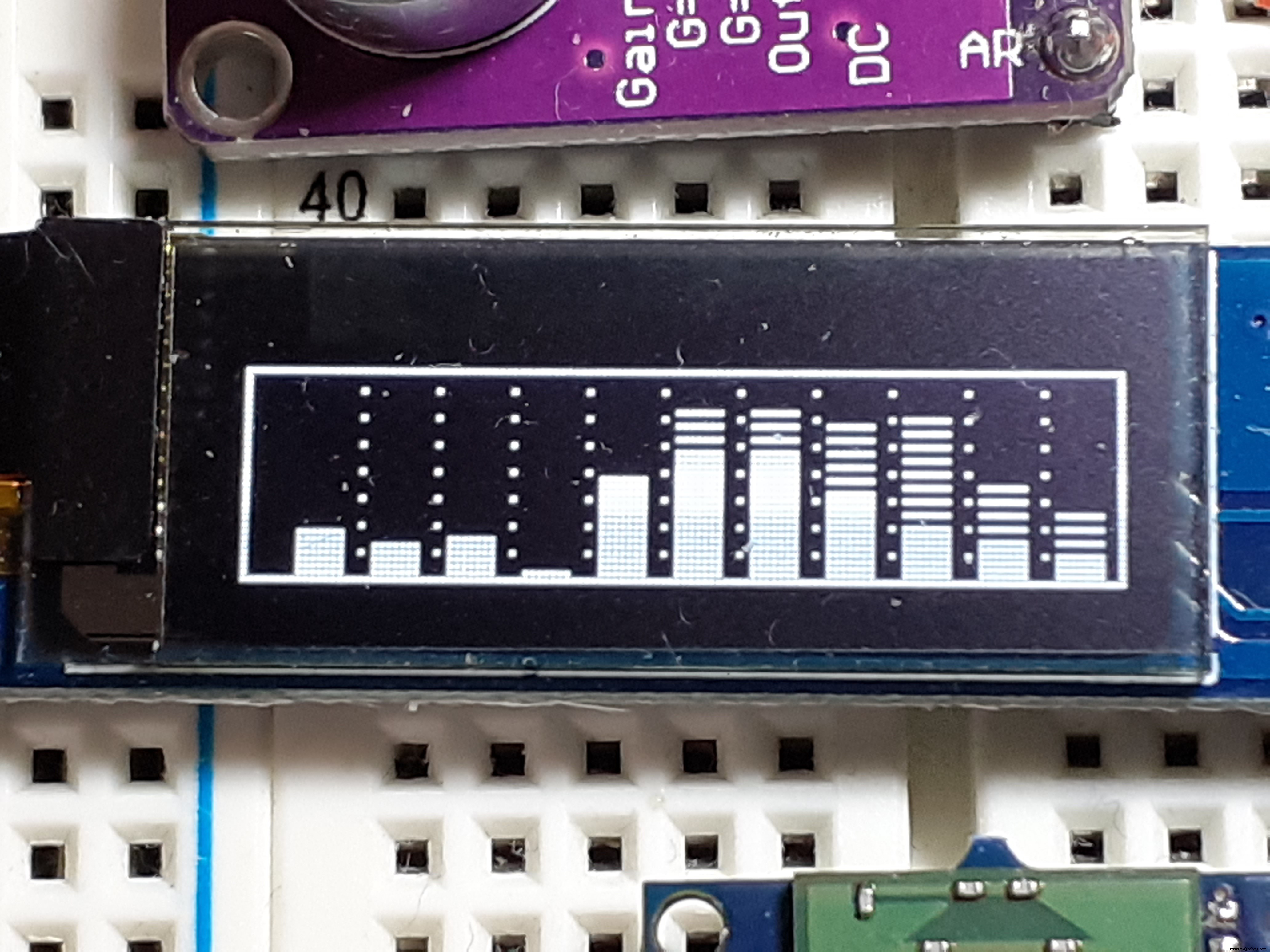 Arduino Nano 33 BLE Sound Spectrum Visualizer: Real-Time Audio Display