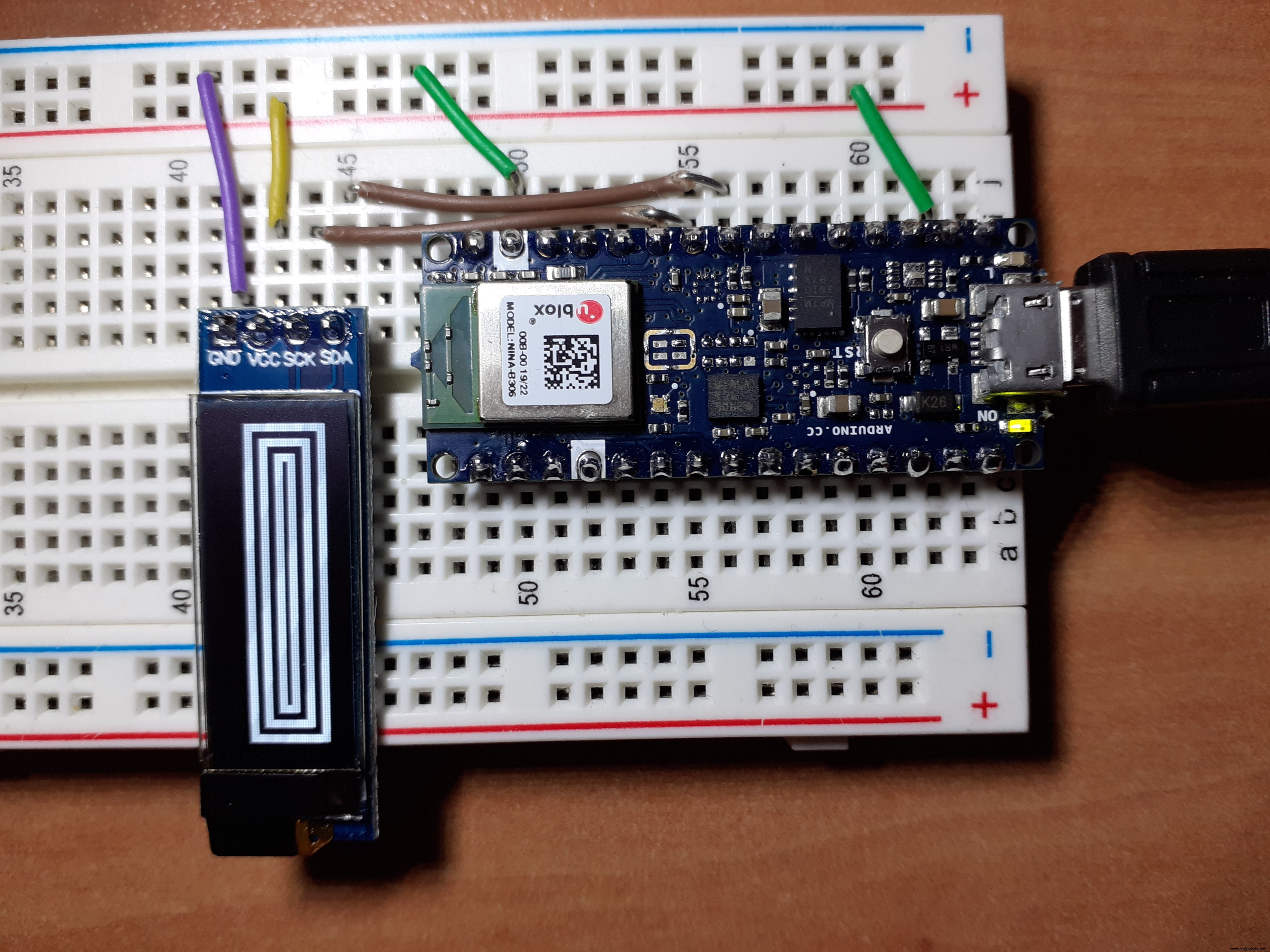 Arduino Nano 33 BLE Sound Spectrum Visualizer: Real-Time Audio Display