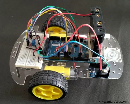 Smart Indoor Navigation Robot Kit for Arduino Projects