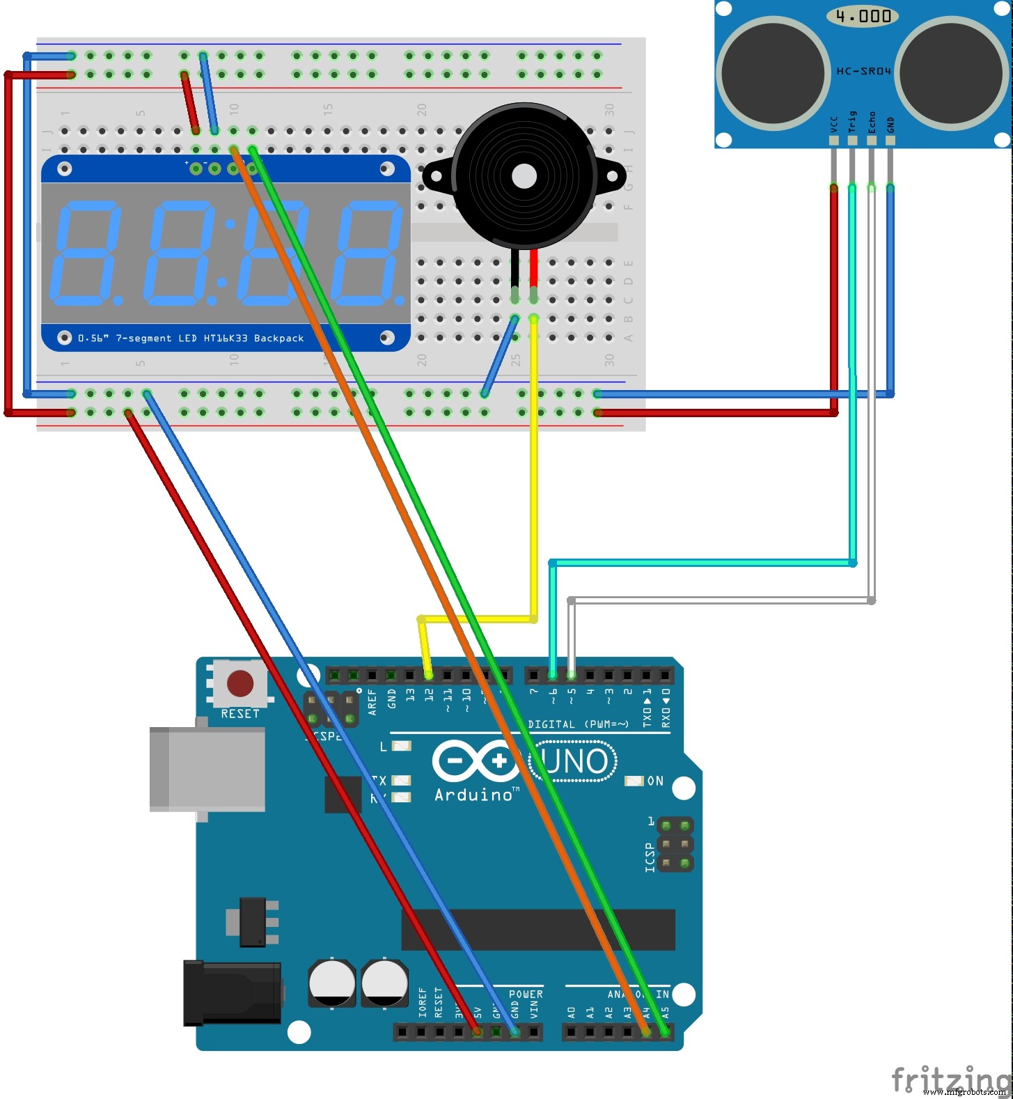 Touchless Hand Wash Timer with Musical Alerts