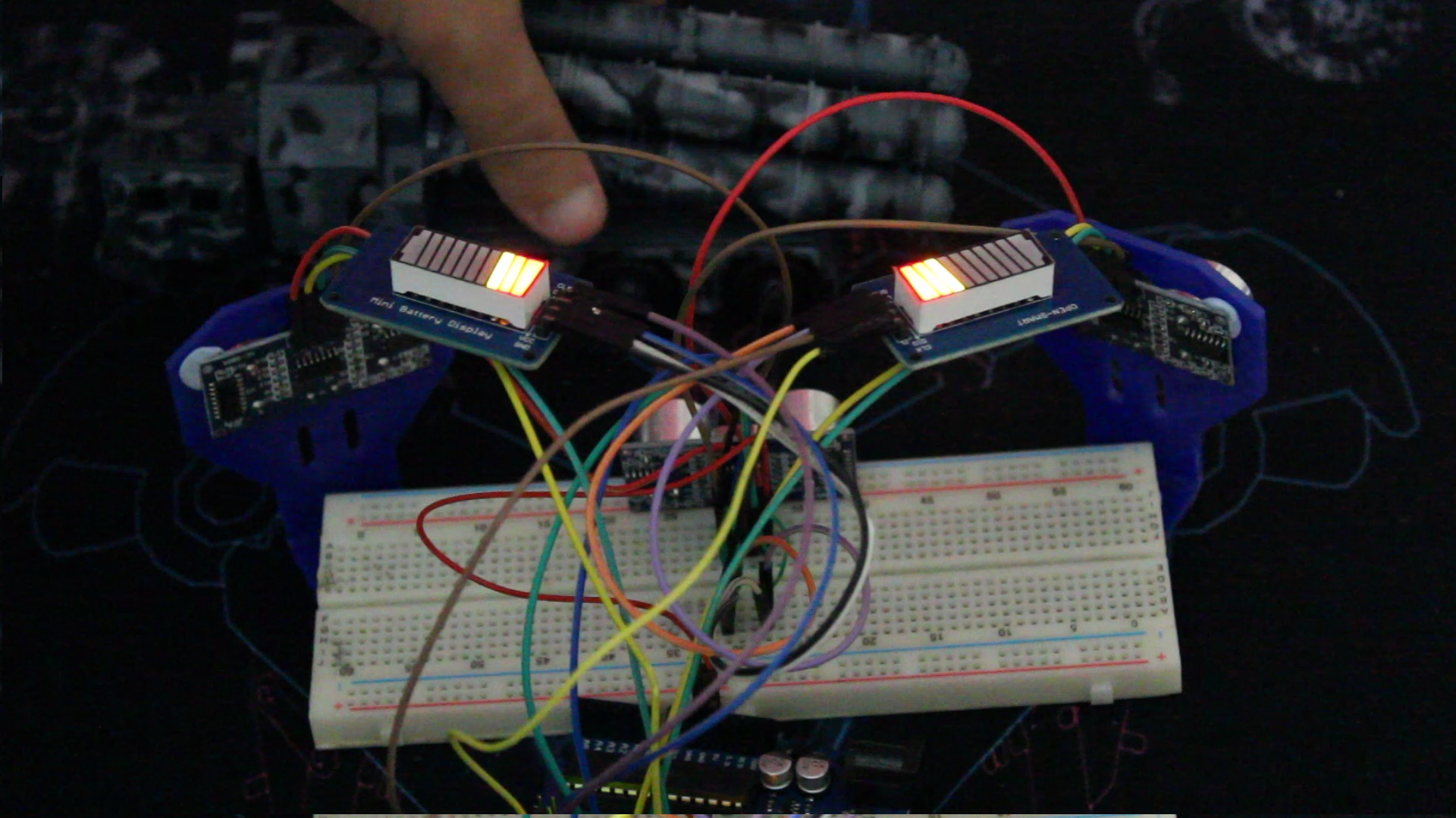 DIY Parking Radar Sensor with Arduino UNO & HC‑SR04 Ultrasonic Sensors