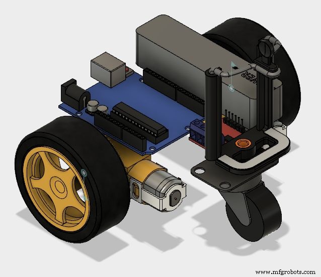 WiDC: Wi‑Fi FPV Robot – Remote Control with Live Video