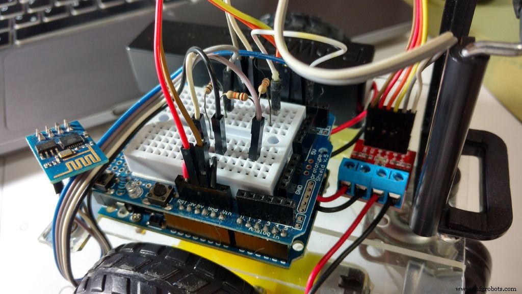 WiDC: Wi‑Fi FPV Robot – Remote Control with Live Video