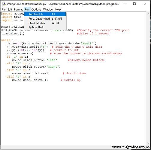 Smartphone‑Controlled Bluetooth Mouse: Build Your Own Virtual Joystick