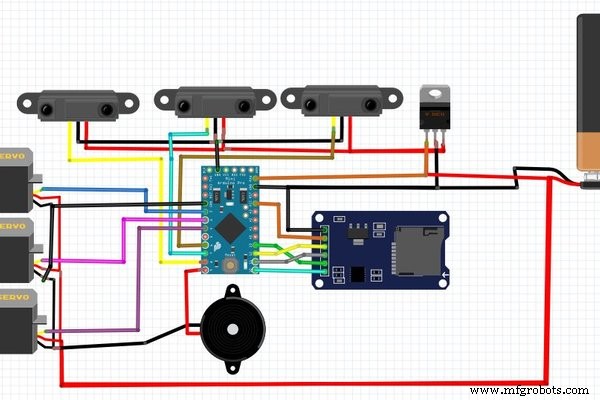 Create a Smart Talking Humanoid Robot Using Arduino UNO