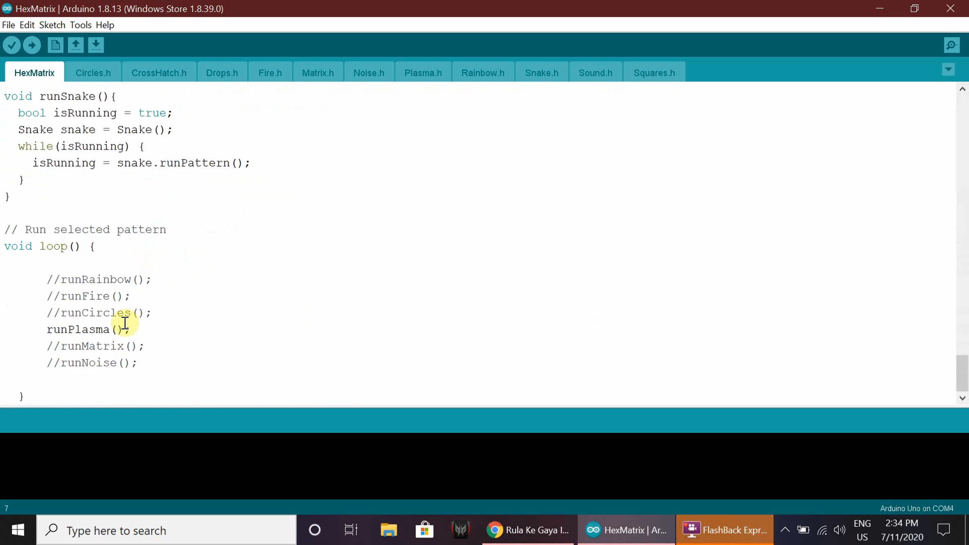 RGB HexMatrix IoT Clock – Dynamic LED Hexagon Display