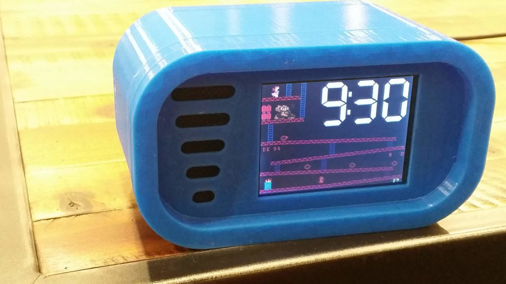 Retro Arcade Clock: Arduino-Powered Interactive Bedside Timer with Arcade Animations