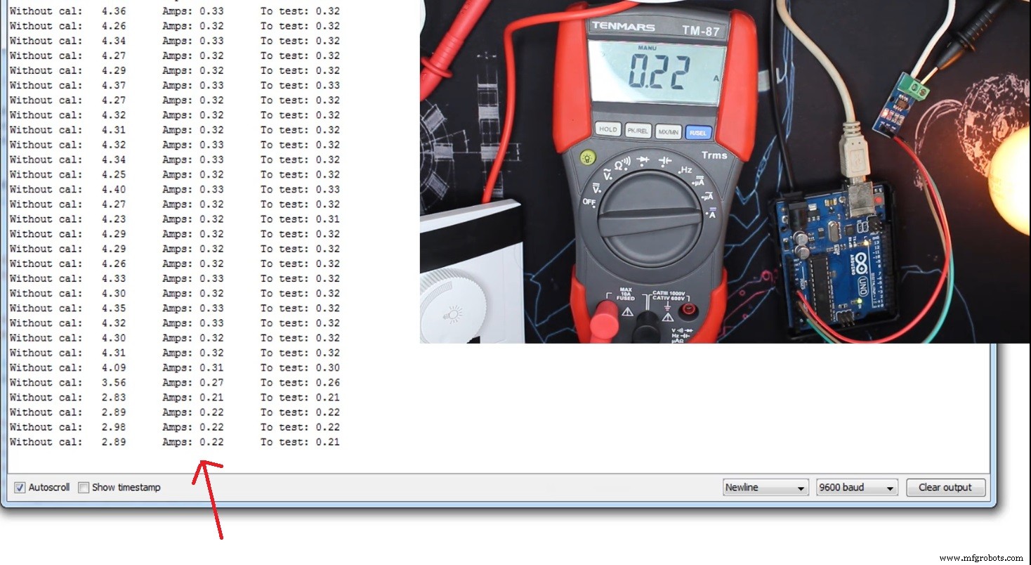 Accurate AC Current Measurement with the ACS712 Sensor on Arduino
