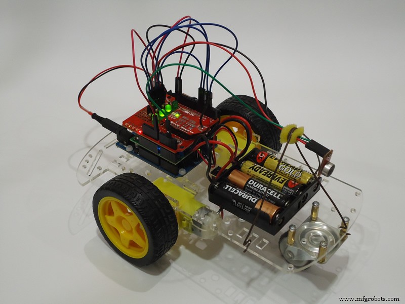 Build a 2‑Wheel Voice‑Controlled Robot with Arduino & BitVoicer Server