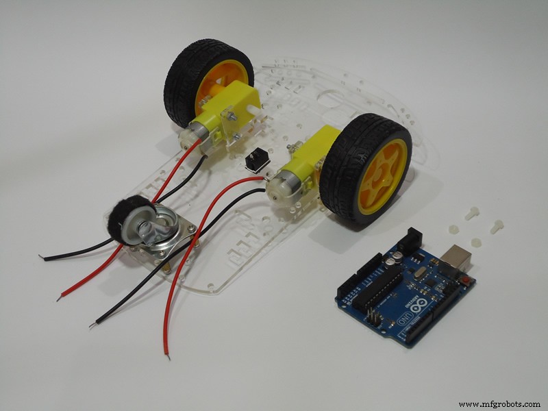 Build a 2‑Wheel Voice‑Controlled Robot with Arduino & BitVoicer Server