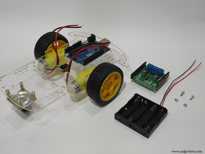 Build a 2‑Wheel Voice‑Controlled Robot with Arduino & BitVoicer Server
