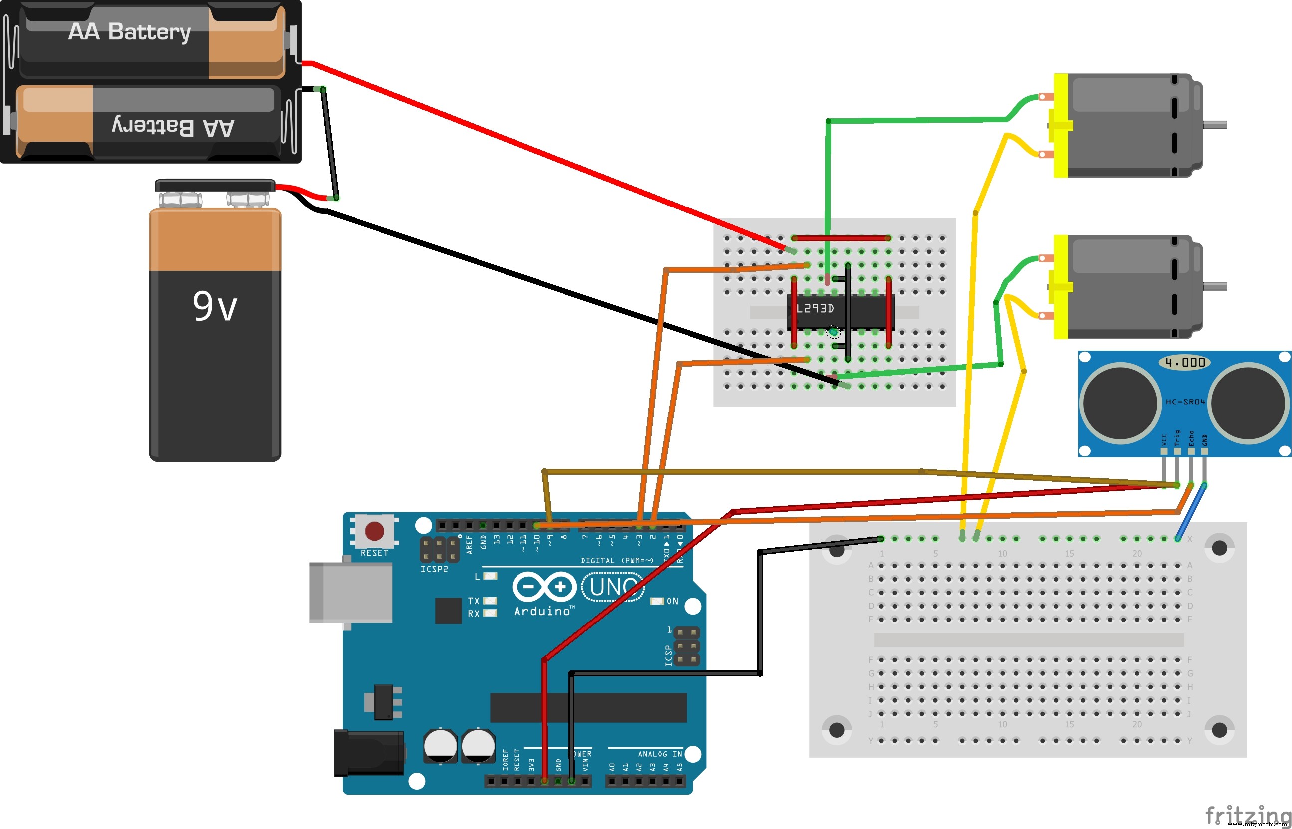Smart Fluid Level Sensor & Controller Using Arduino & Ultrasonic HC‑SR04
