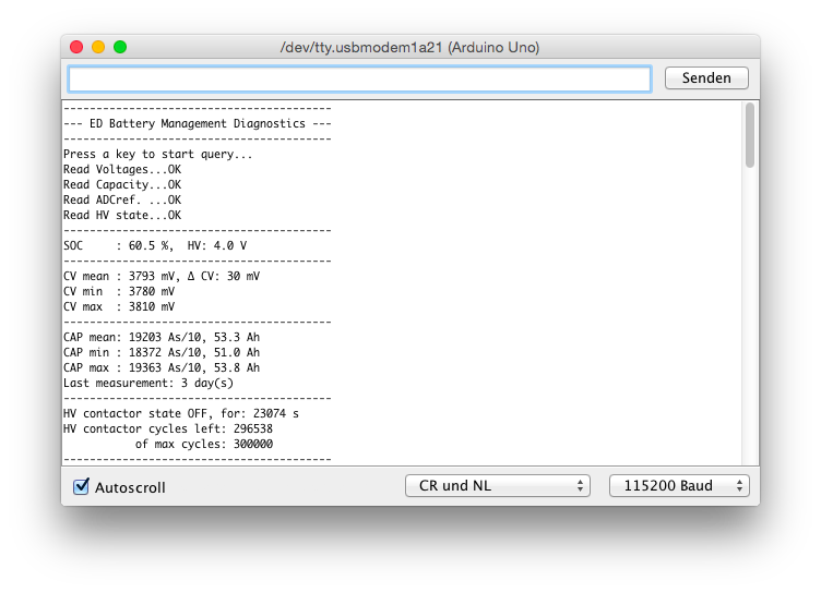 ED BMSdiag – Arduino CAN‑BUS & OBD‑II Diagnostic Kit
