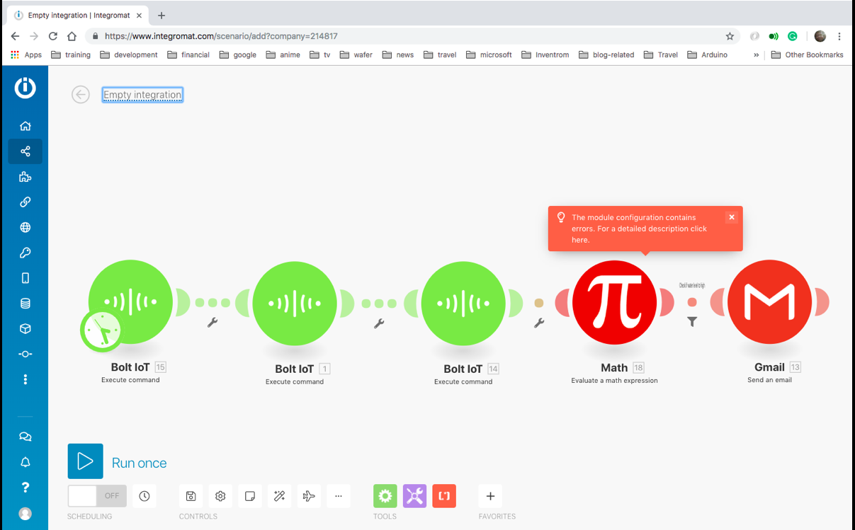Real-Time Water Level Monitoring & Alert System with Bolt IoT