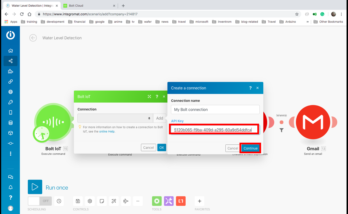 Real-Time Water Level Monitoring & Alert System with Bolt IoT