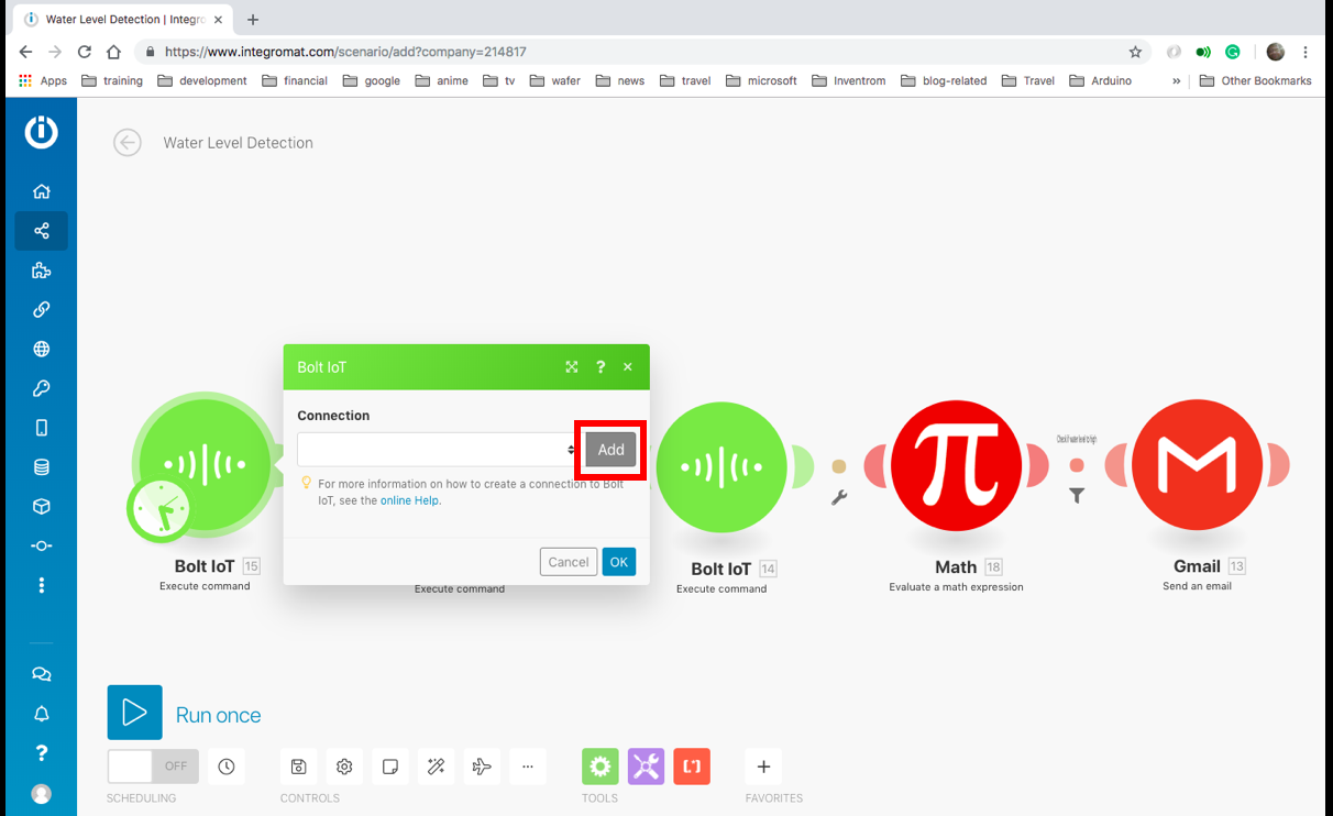Real-Time Water Level Monitoring & Alert System with Bolt IoT