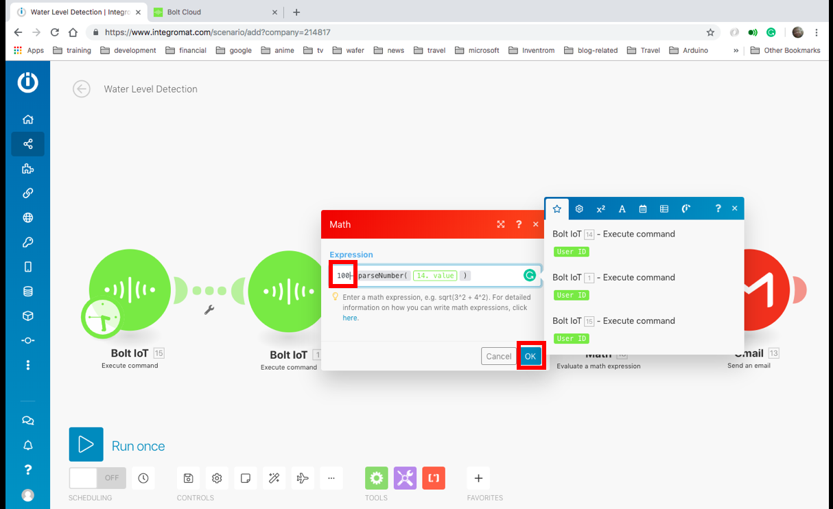 Real-Time Water Level Monitoring & Alert System with Bolt IoT