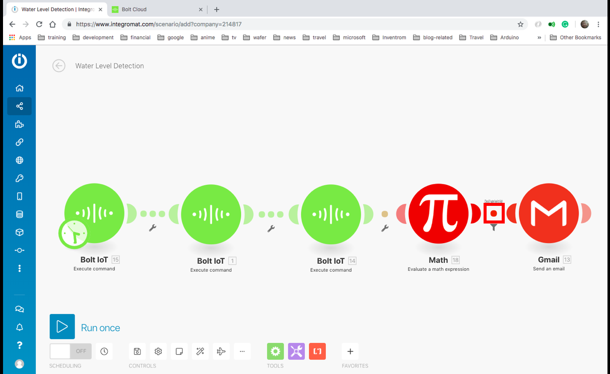 Real-Time Water Level Monitoring & Alert System with Bolt IoT