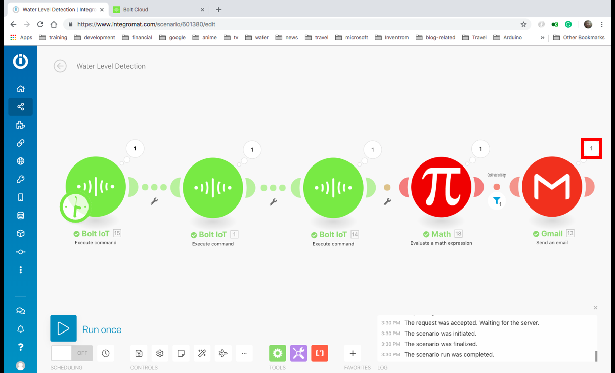 Real-Time Water Level Monitoring & Alert System with Bolt IoT