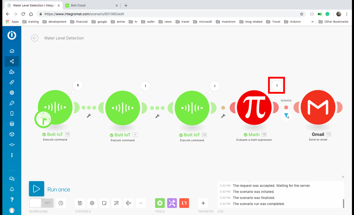 Real-Time Water Level Monitoring & Alert System with Bolt IoT