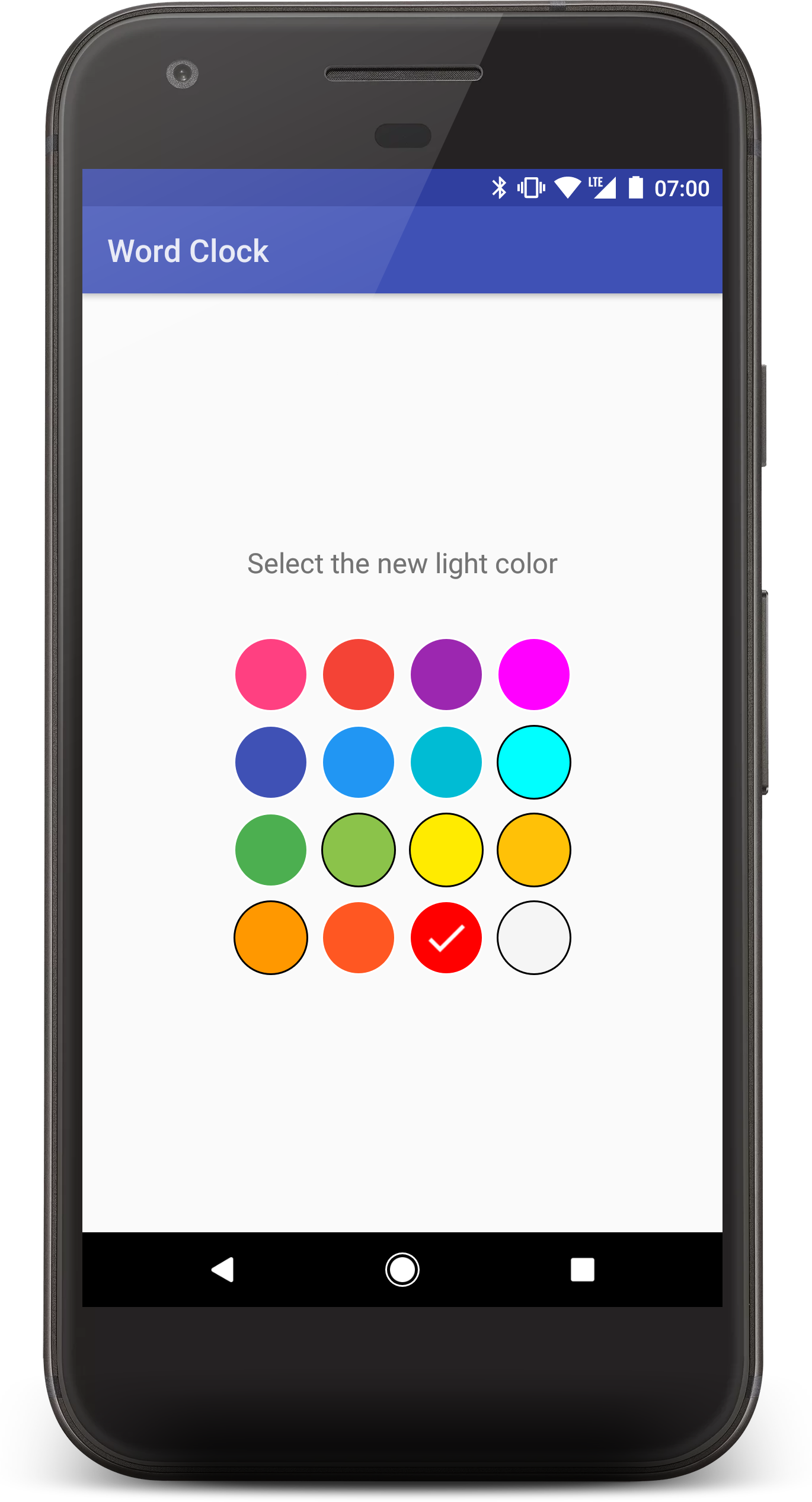 Android Things Word Clock – Speak Your Language in Real Time
