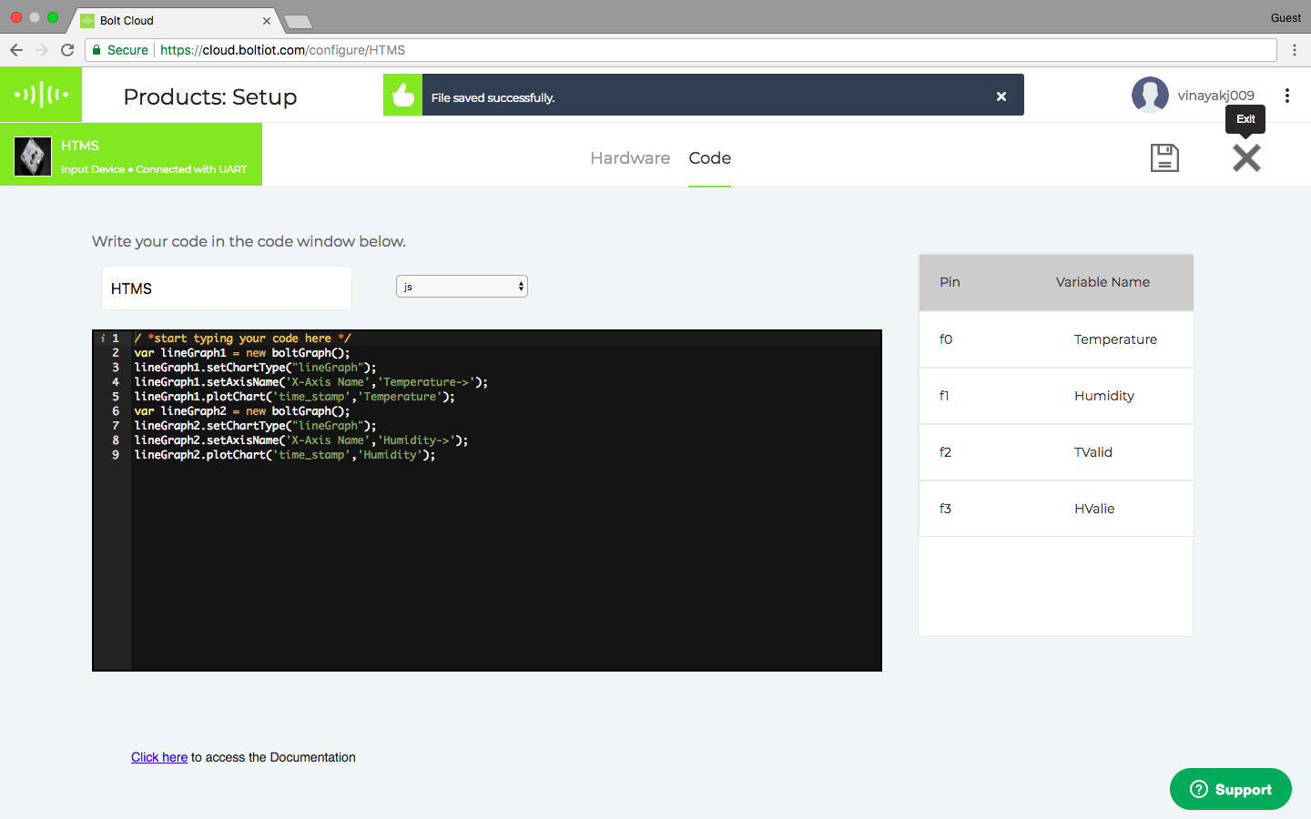 Bolt IoT: Advanced Humidity & Temperature Monitoring with DHT11 and Arduino