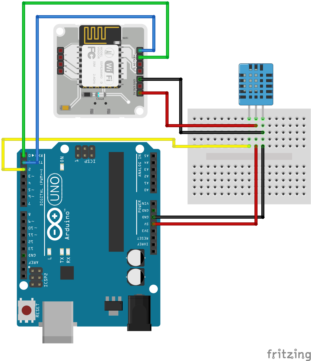 Bolt IoT: Advanced Humidity & Temperature Monitoring with DHT11 and Arduino