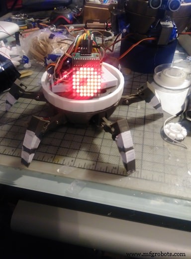 ASi (Anansi) Robot Companion: Build a Friendly Robot with Arduino Nano & LED Display
