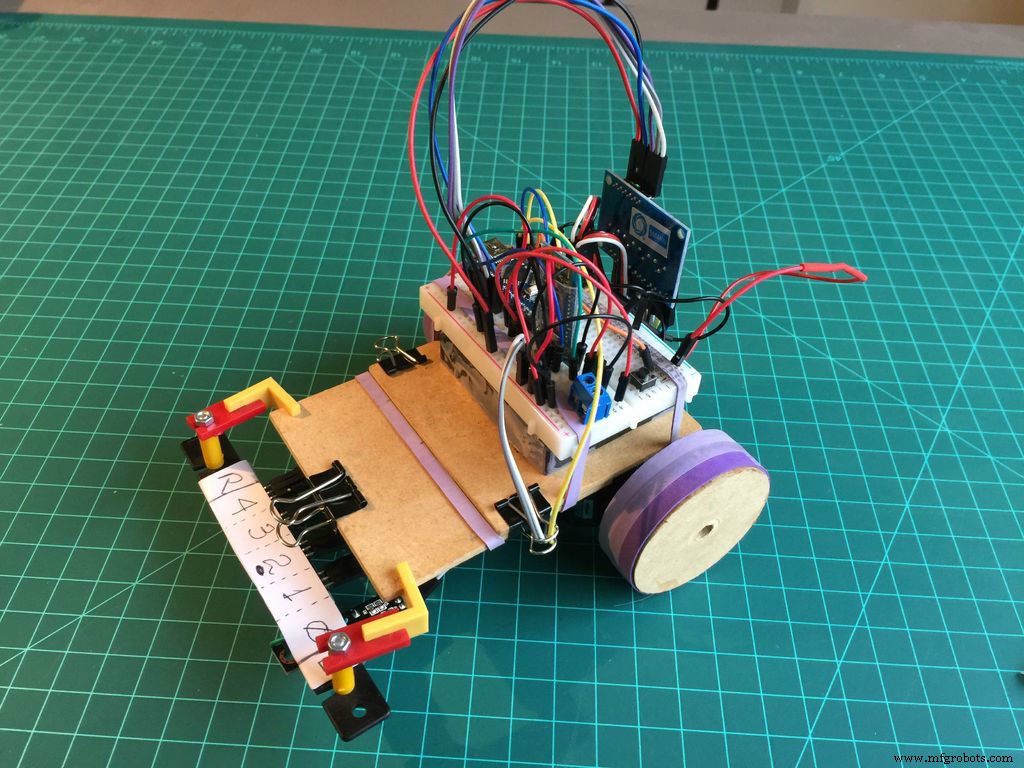 Build a Line-Following Robot with PID Control and Android Integration