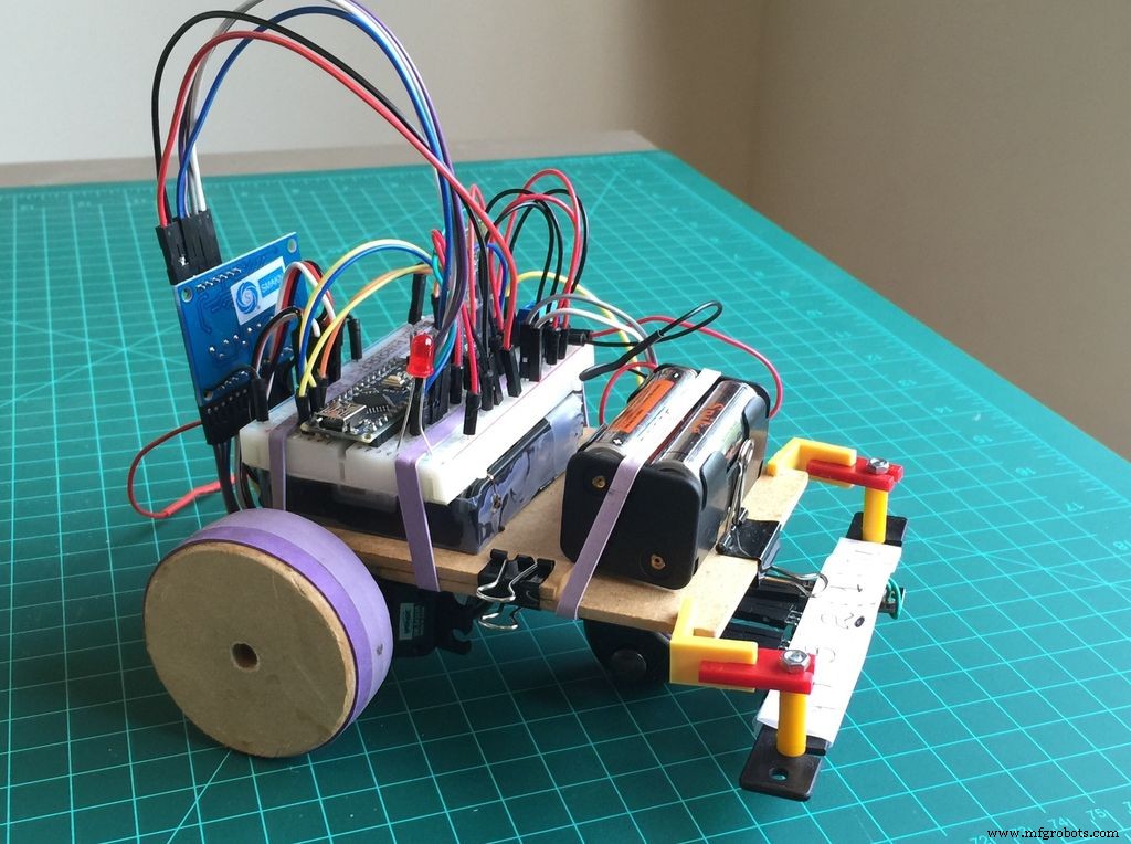 Build a Line-Following Robot with PID Control and Android Integration