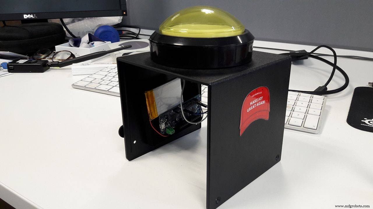 Build a Remote Text‑Messaging Button with Sigfox & Twilio