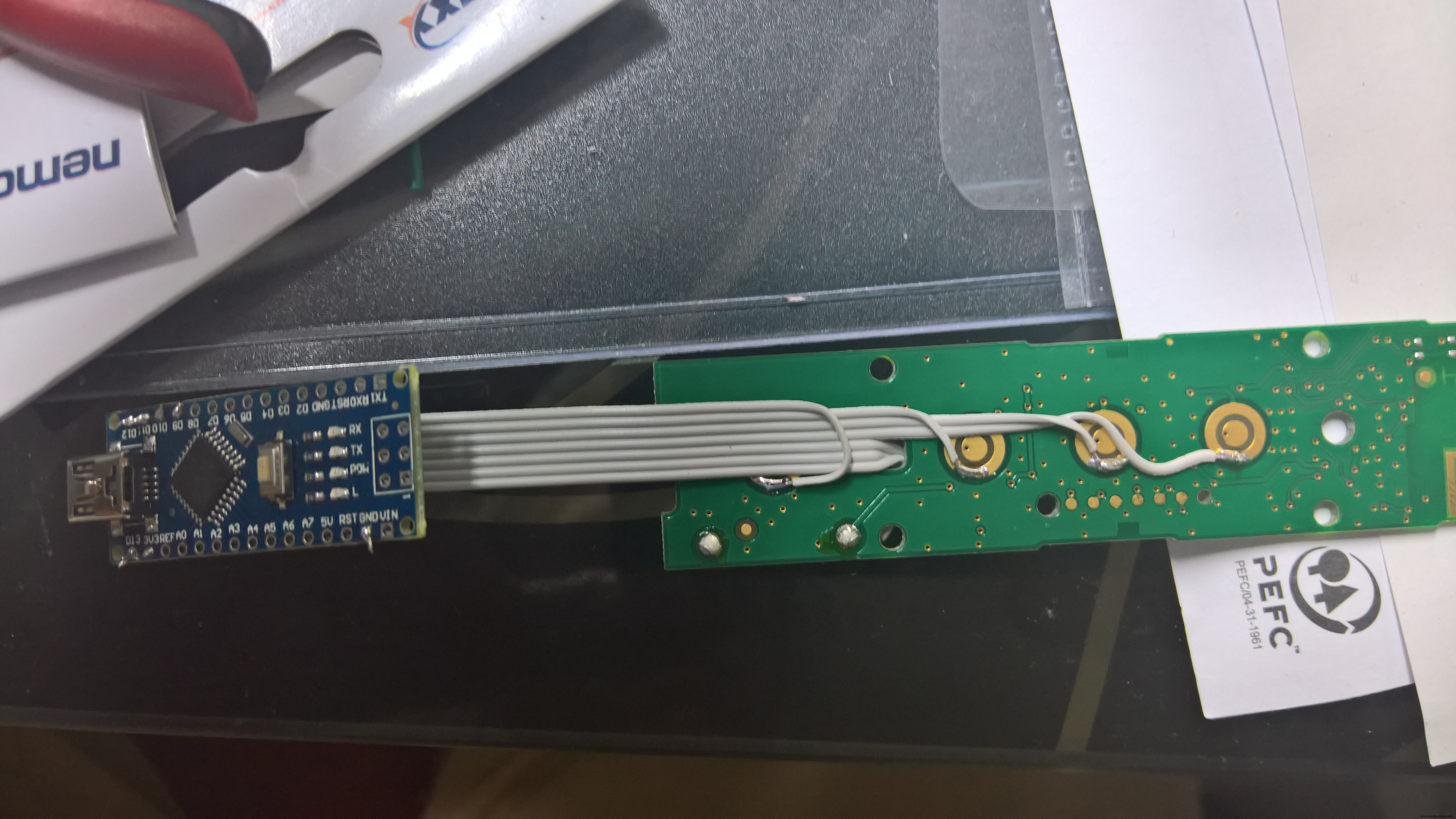 SomfyDuino: USB‑to‑Somfy IO Adapter for Arduino Nano