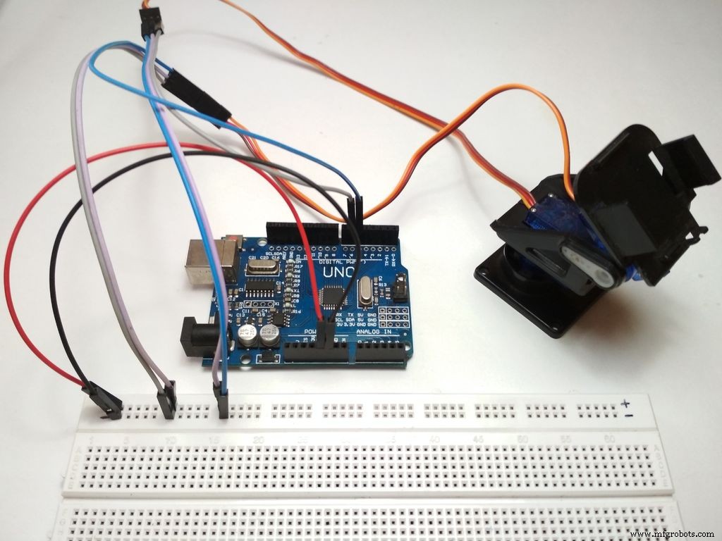 Build a Real-Time Face-Tracking System with Arduino & OpenCV