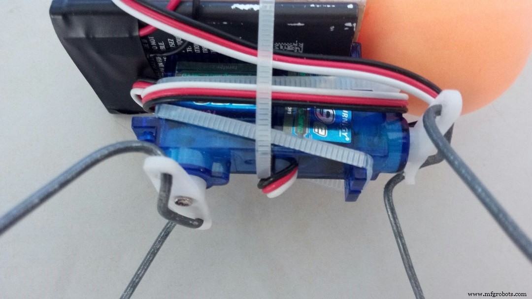 Quick & Easy Mini Bug Robot – Build in 30 Minutes with Arduino Pro Mini & MG996R Servos