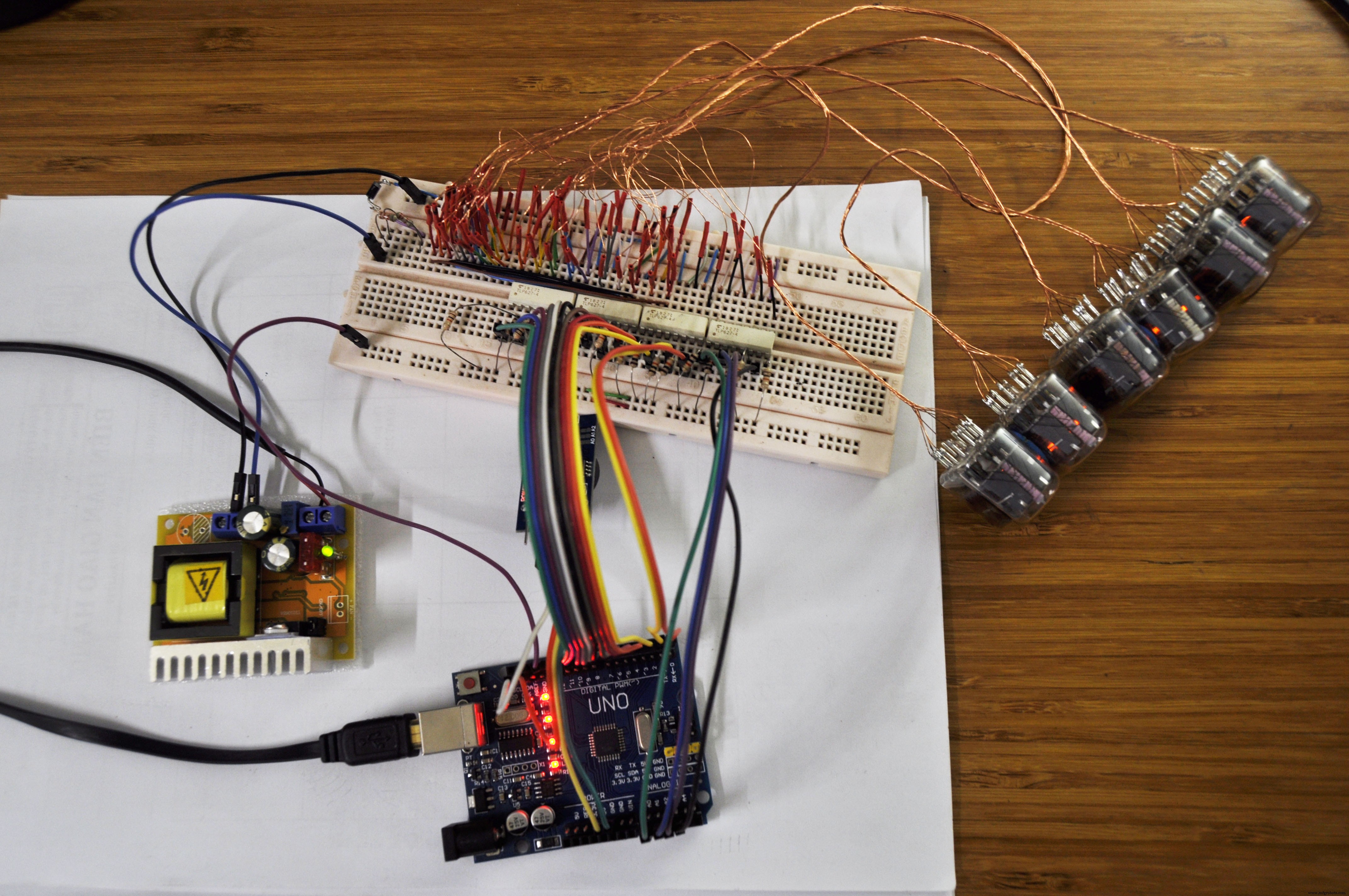 Build a Simple Nixie Tube Clock Using Arduino – Step‑by‑Step Guide