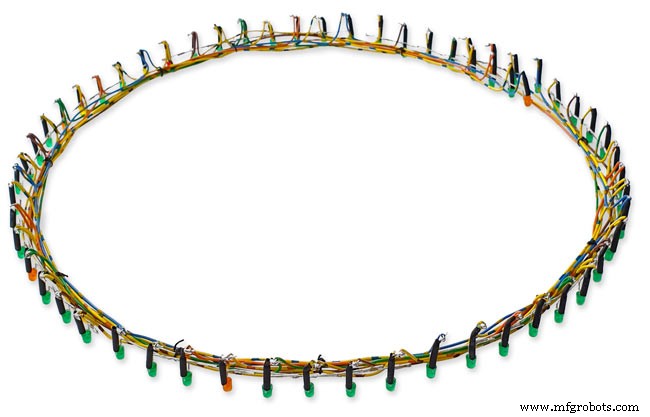 Arduino DCF77 Analyzer Clock MK2 – Accurate 60‑LED Ring Time Code Display