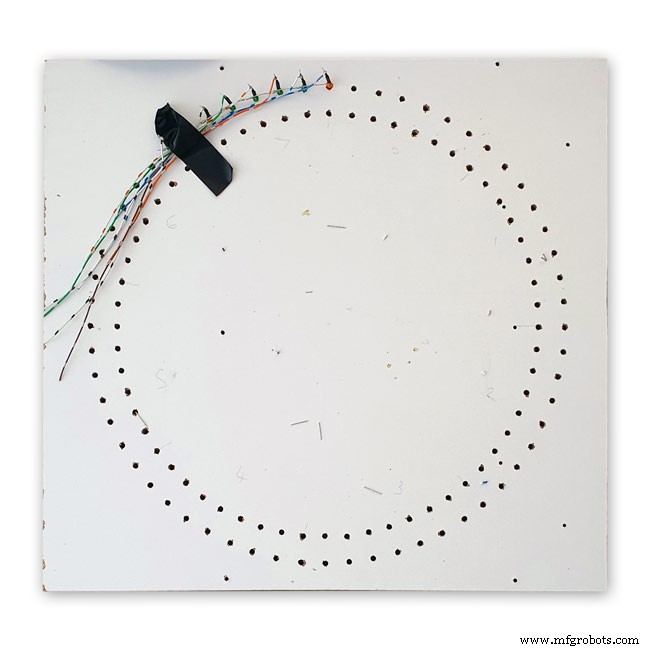 Arduino DCF77 Analyzer Clock MK2 – Accurate 60‑LED Ring Time Code Display