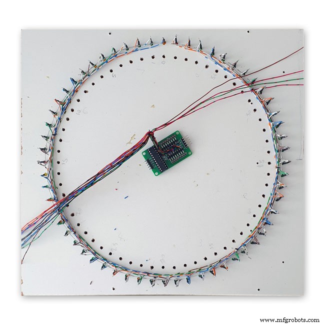 Arduino DCF77 Analyzer Clock MK2 – Accurate 60‑LED Ring Time Code Display