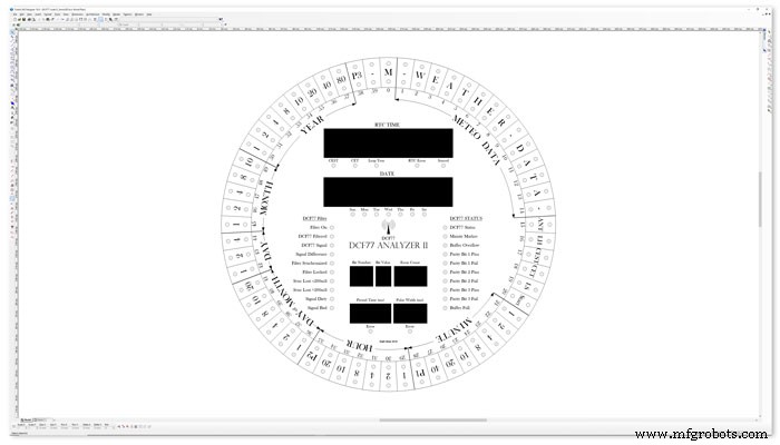 Arduino DCF77 Analyzer Clock MK2 – Accurate 60‑LED Ring Time Code Display