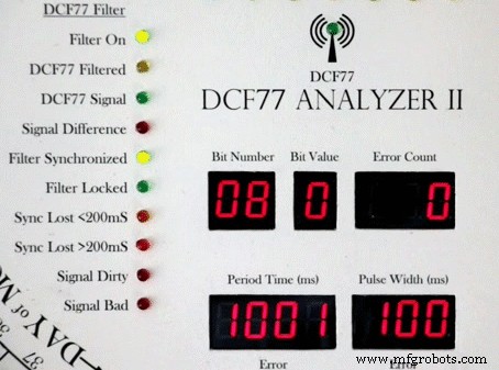 Arduino DCF77 Analyzer Clock MK2 – Accurate 60‑LED Ring Time Code Display