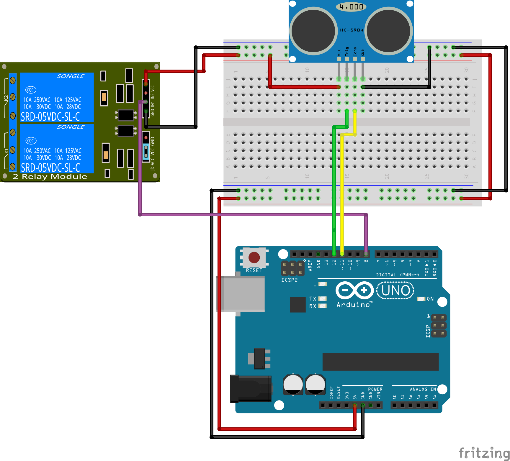 Smart AC Lighting with Arduino UNO and Relay – Automatic Control