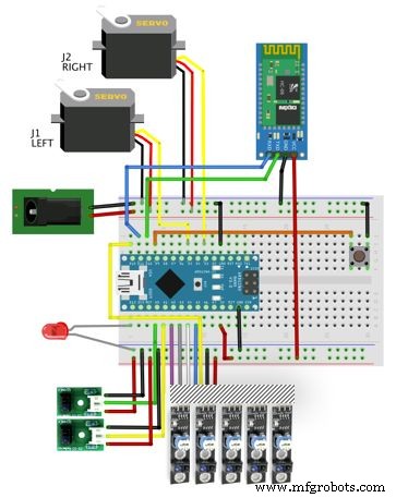 AI-Powered Maze-Solving Robot Using Arduino and Bluetooth