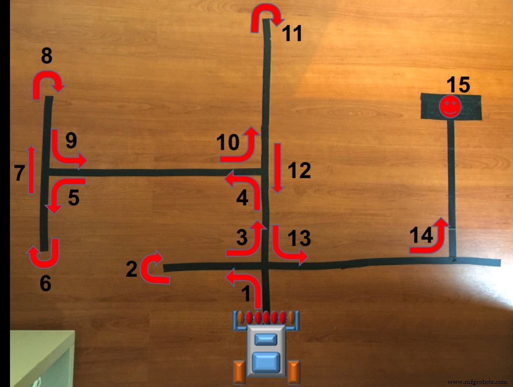 AI-Powered Maze-Solving Robot Using Arduino and Bluetooth