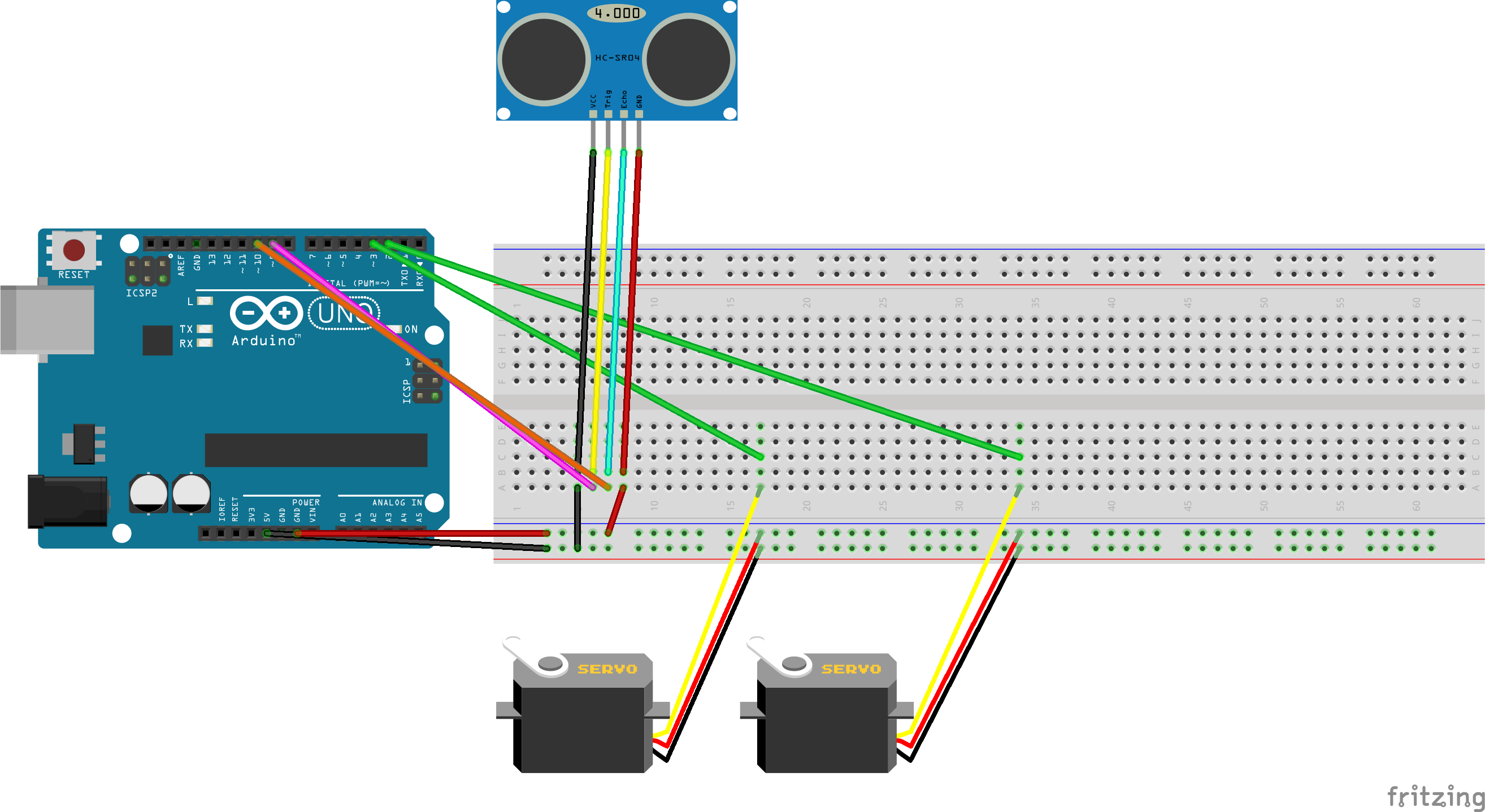 Build a Real-Time 360° Radar with Arduino – Step‑by‑Step Guide