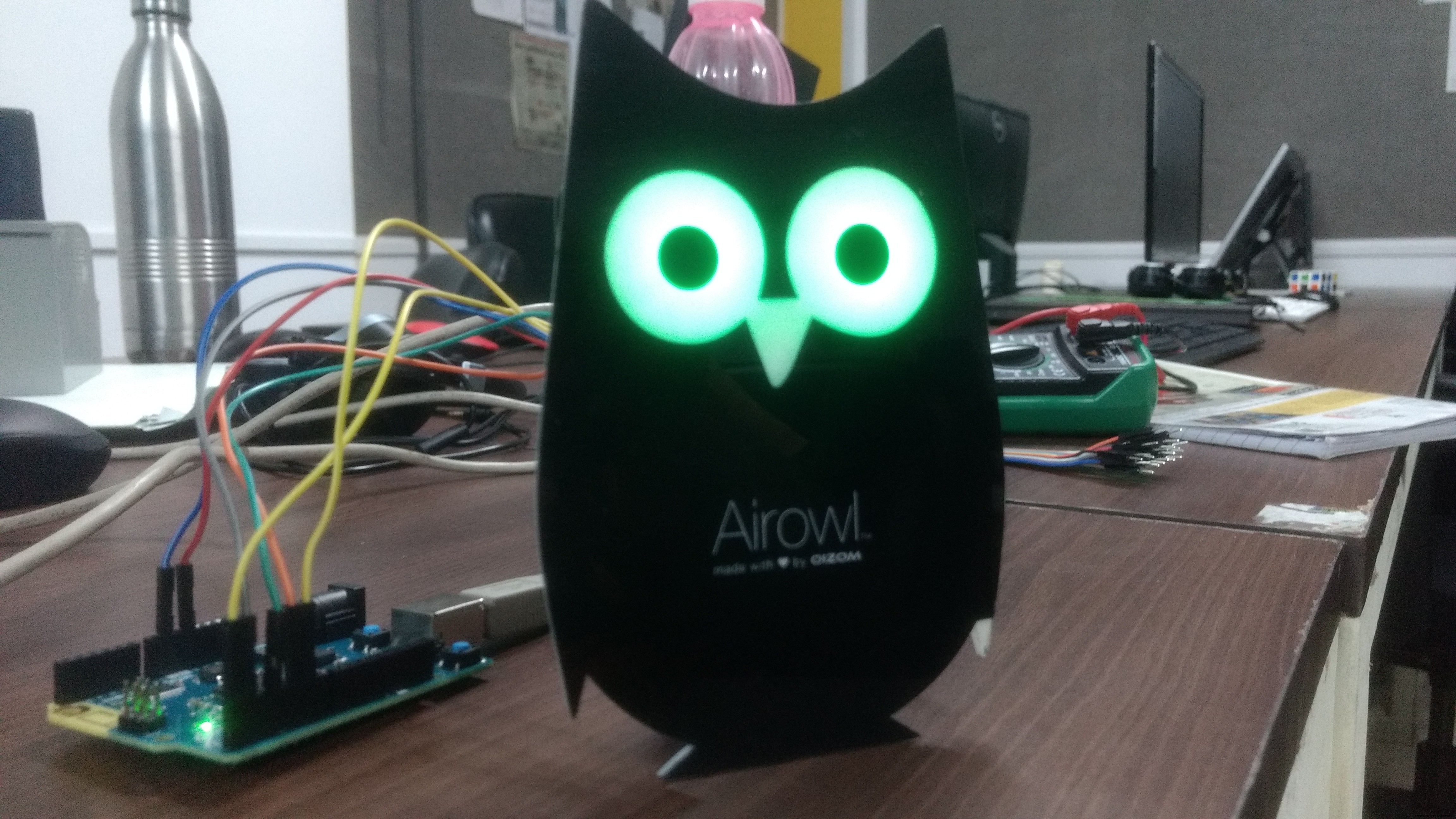 AirOwl: Real‑Time Air Quality Monitoring for Healthier Breathing