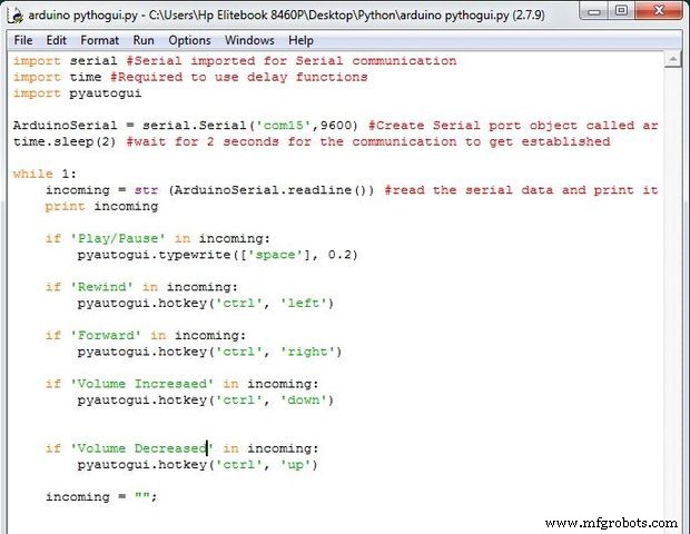 Gesture‑Controlled PC with Arduino and Python – Hands‑Free Operation