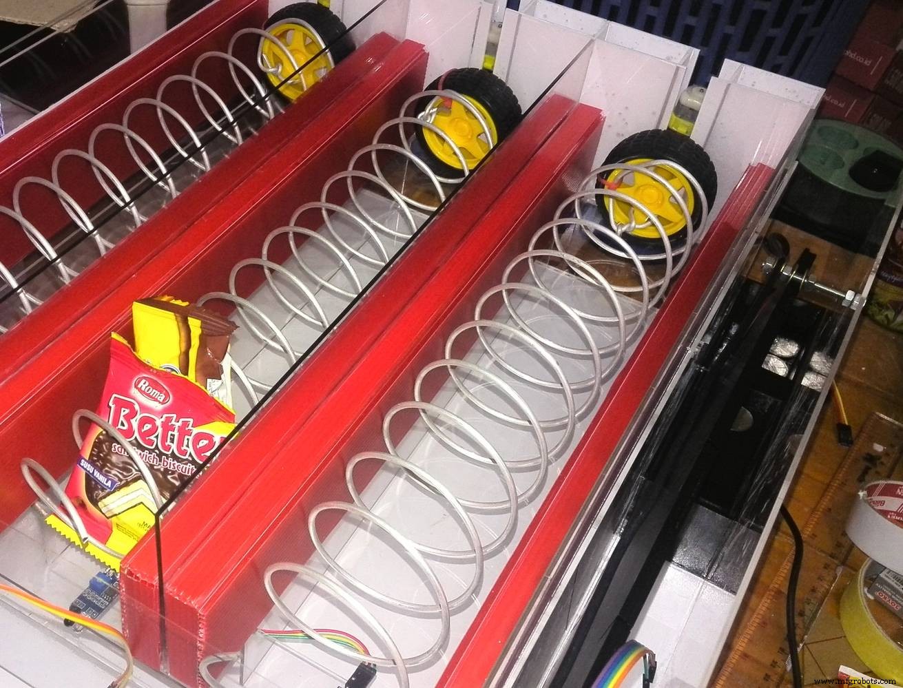 Arduino‑Powered Snack Vending Machine – Design & Build Guide